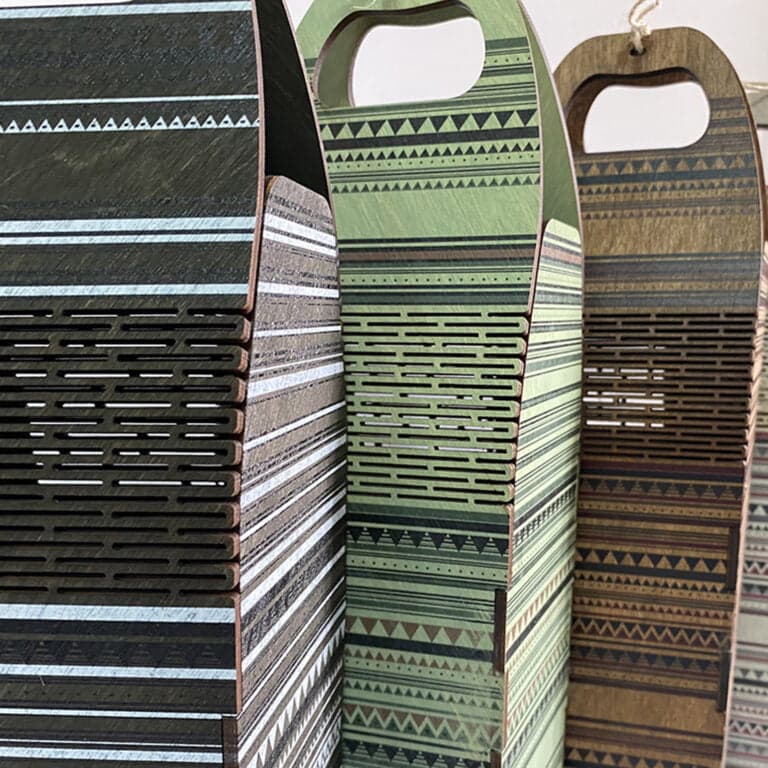 Գինու տուփ 10x36սմ