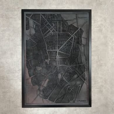 Գյումրու քարտեզ 59×83սմ