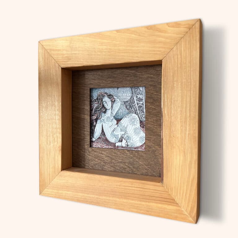 Տպագրված նկար «Մենություն» 22.5x22.5