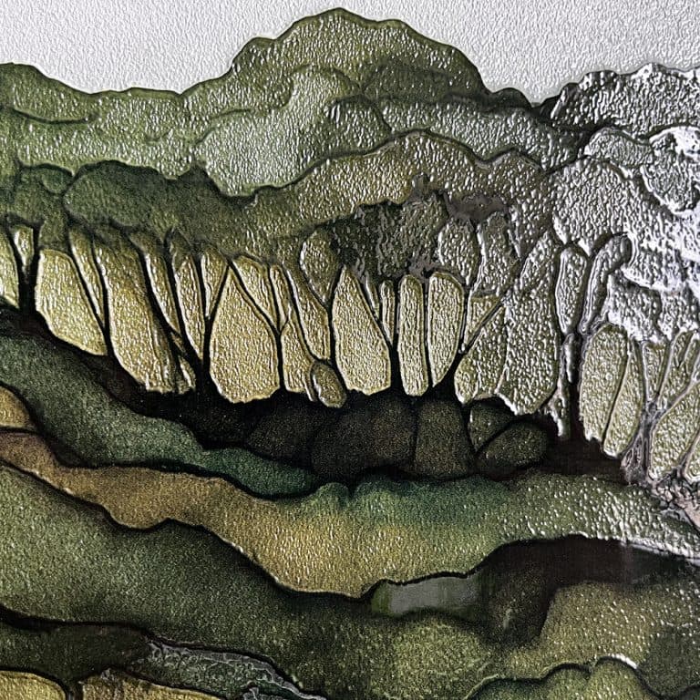 Մամռապատ ժայռեր 3D 51.5x75.5սմ