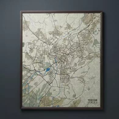 Երևանի քարտեզ 104x124սմ